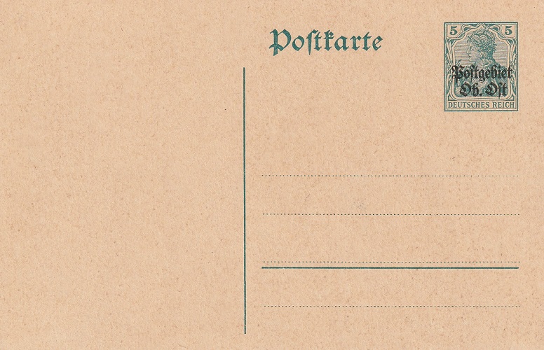 Oberost 1916/18 tervikasi