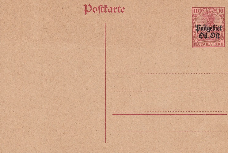 Oberost 1918 tervikasi