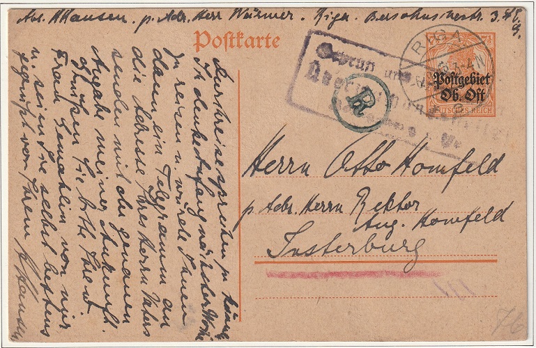 Oberost 1918