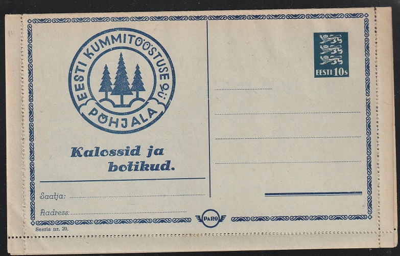 Paro ümbrik nr 20