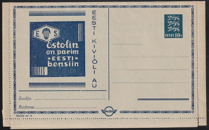 Paro ümbrik nr 9