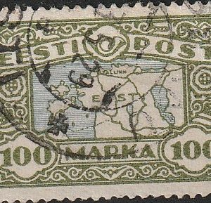 Maakaart 1923