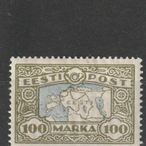 Maakaart 1923** ligantne paber