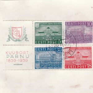 Kuurort Pärnu blokk 1939