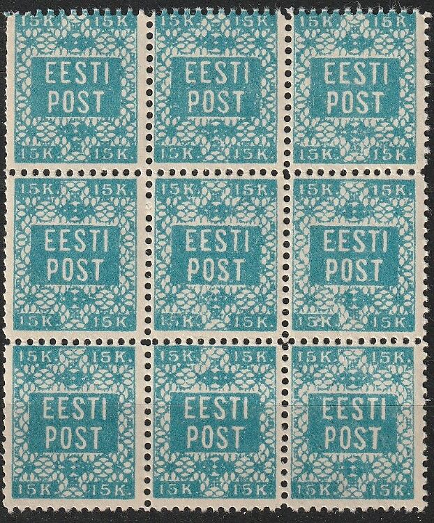 oma Eesti lillemuster 1919