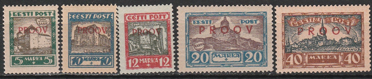 Proovimargid 1927 **
