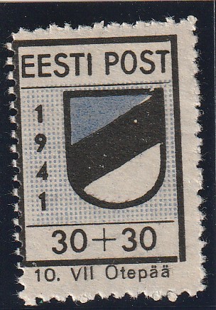 Otepää 1941 II Hinno perf sertifikaat Hujala