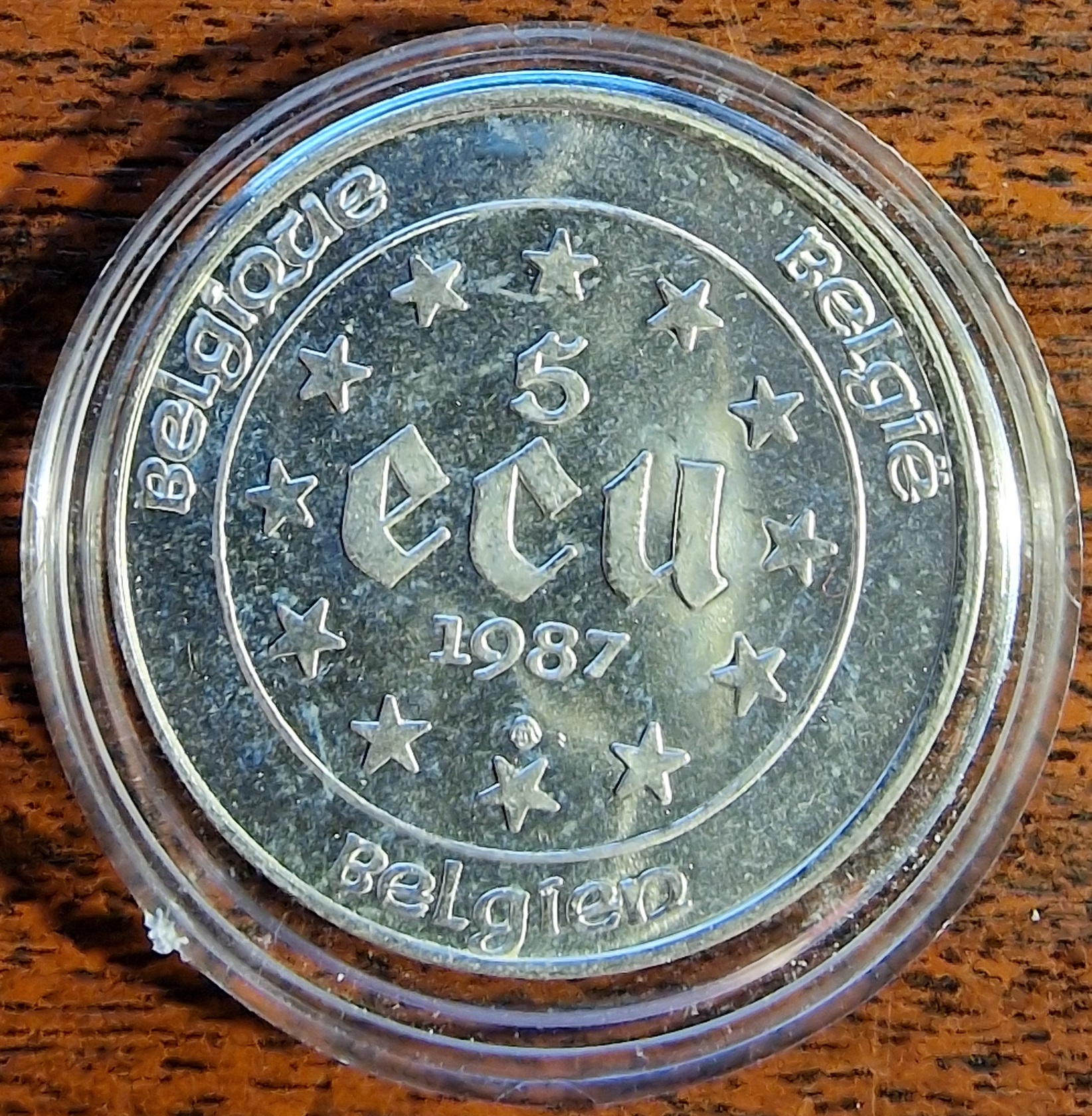Belgia hõbemünt 5 ECU - Image 2