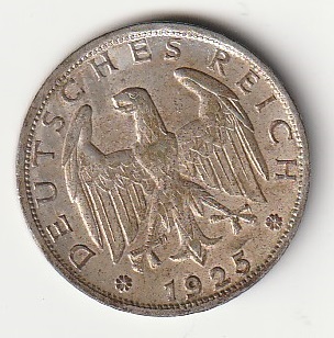 H5 1 Reichsmark 1925 - Image 2