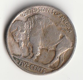 Alternative view of H4 USA 1924 5 cents