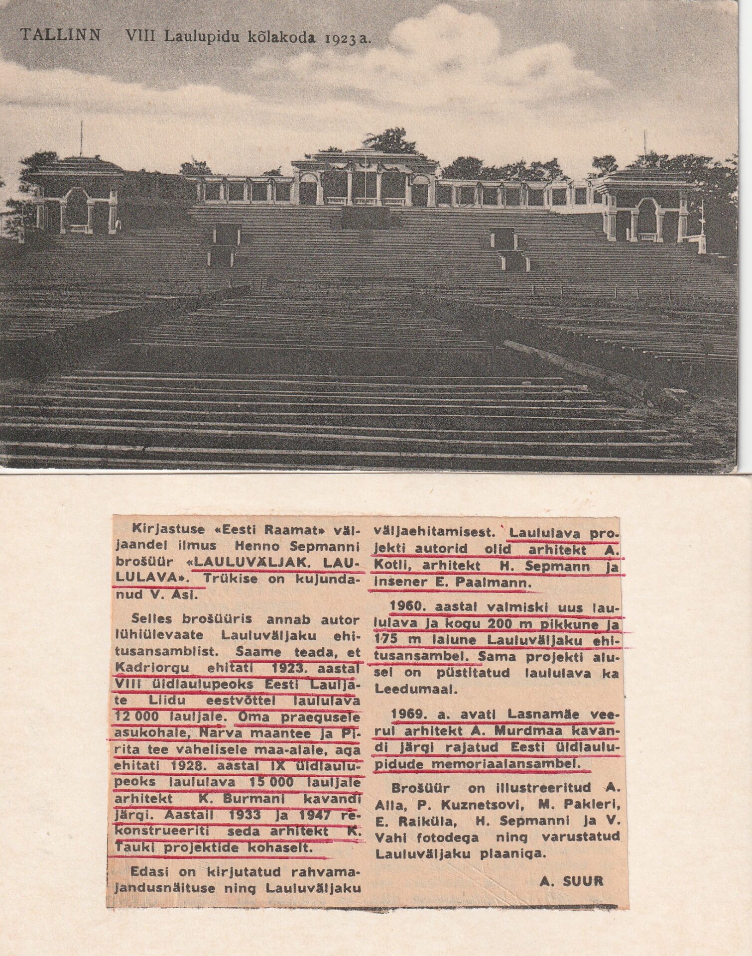 VIII üldlaulupidu 1923.a. Tallinnas 2
