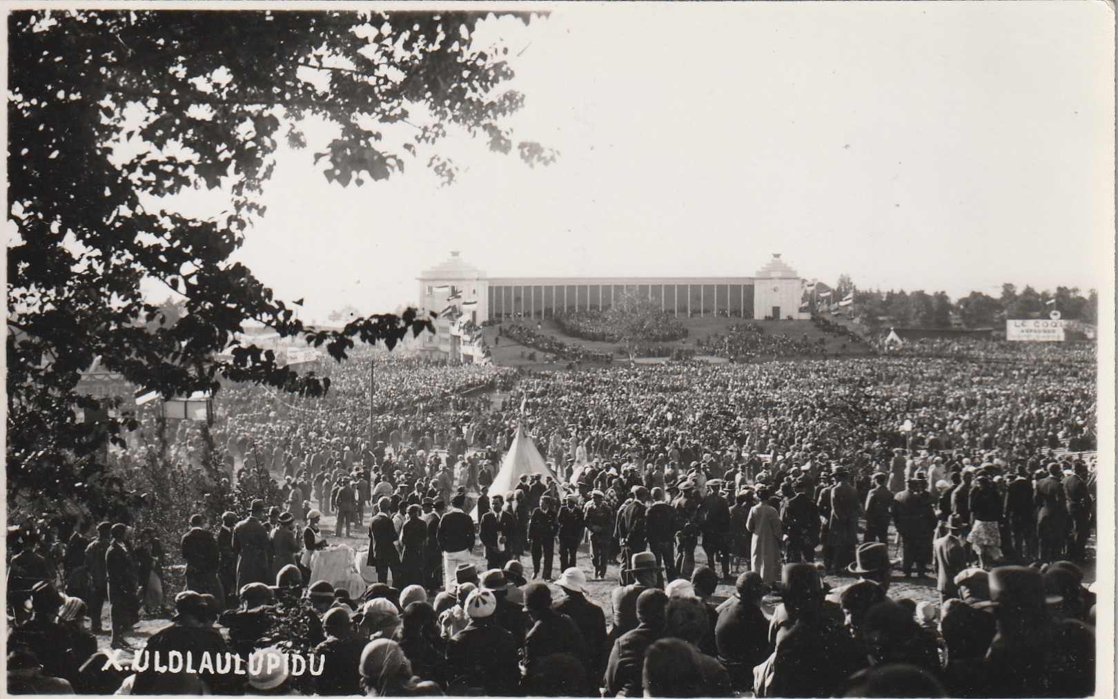 X üldlaulupidu 1933.a. Tallinnas 2