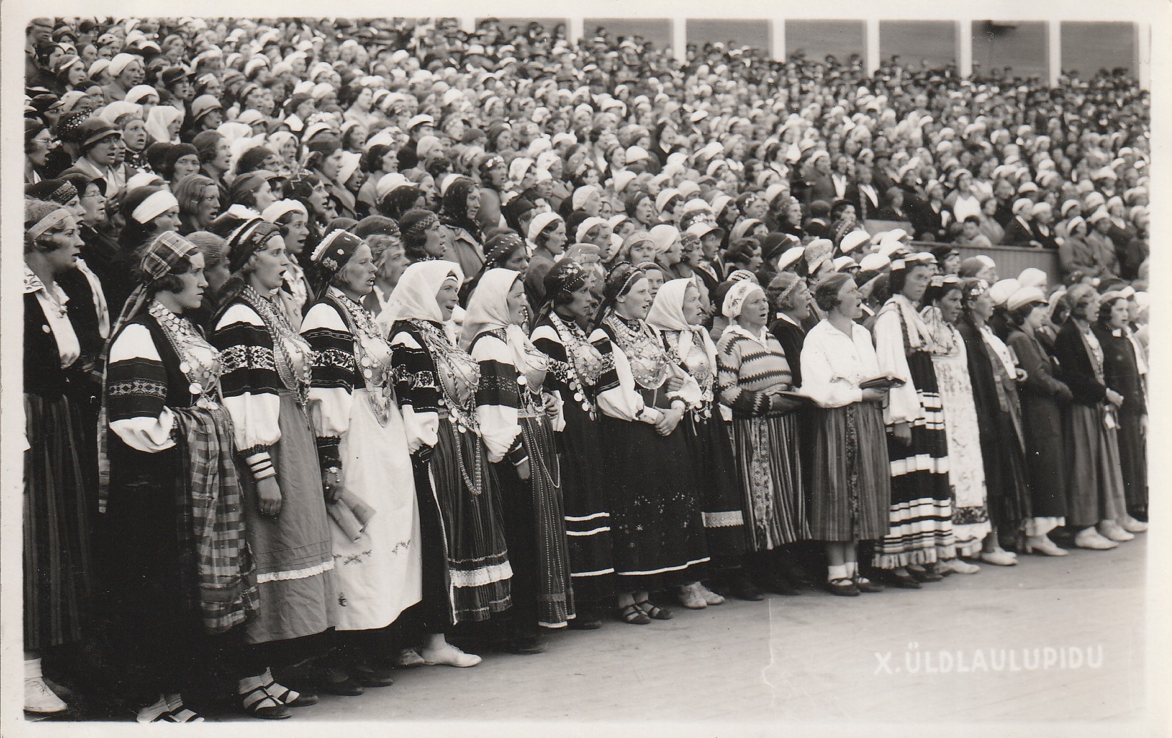 X üldlaulupidu 1933.a. Tallinnas 2