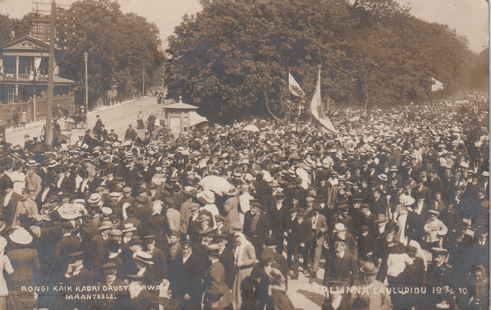 Tallinna laulupidu 1910.a. 2