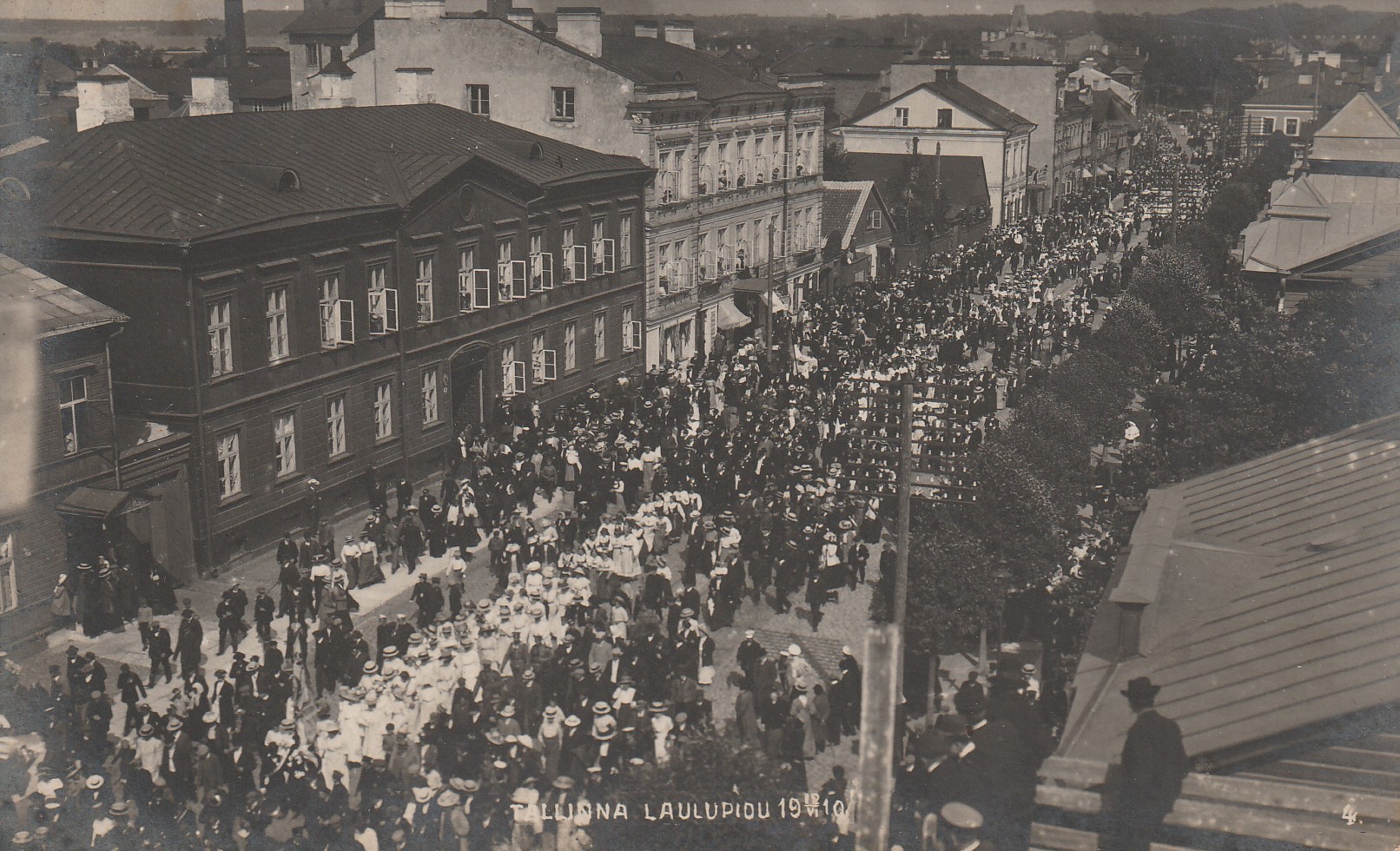 Tallinna laulupidu 1910.a. 2