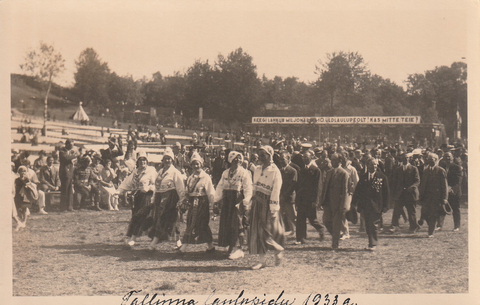 X üldlaulupidu 1933.a. Tallinnas 2