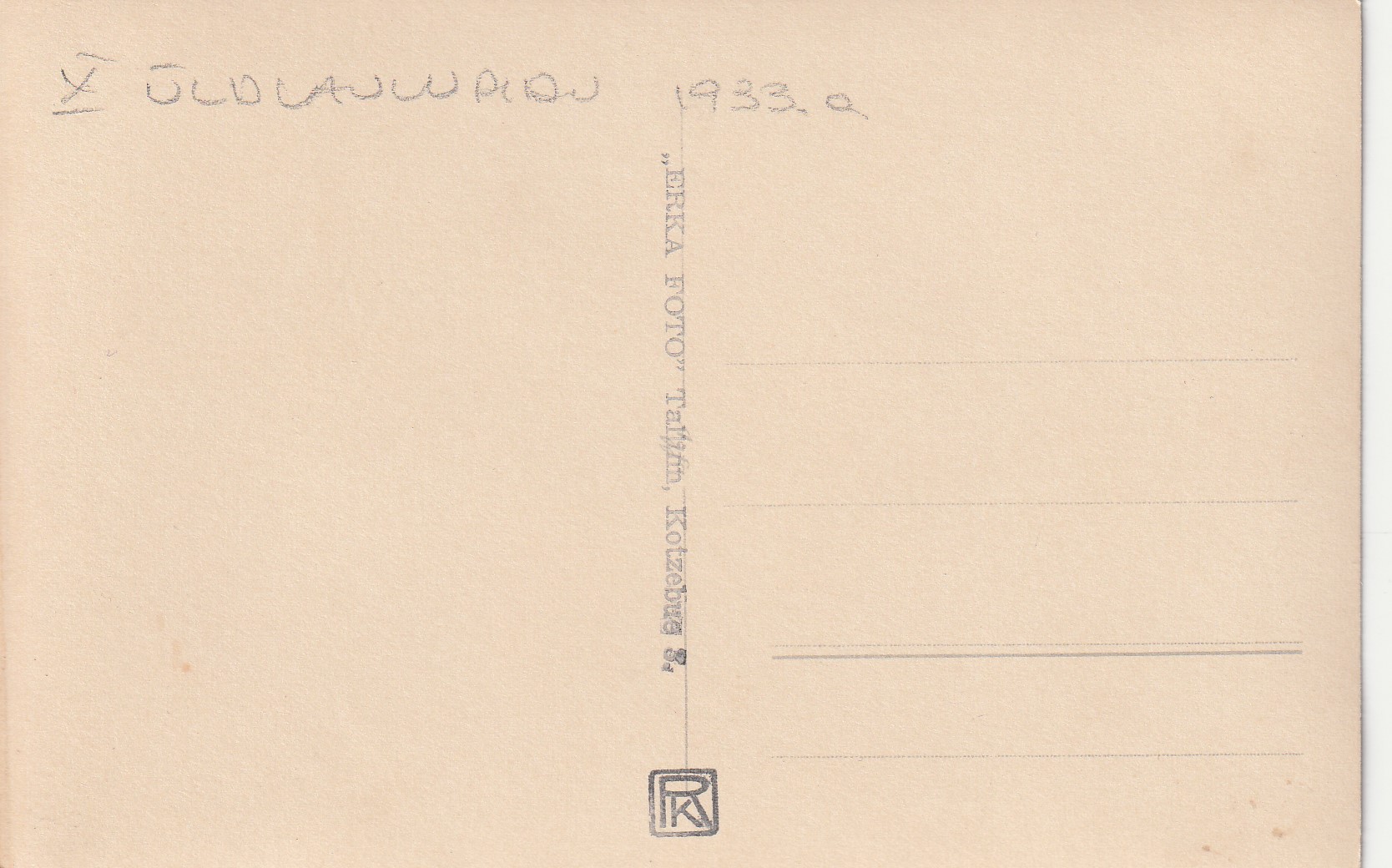 X üldlaulupidu 1933.a. Tallinnas 2 - Image 2