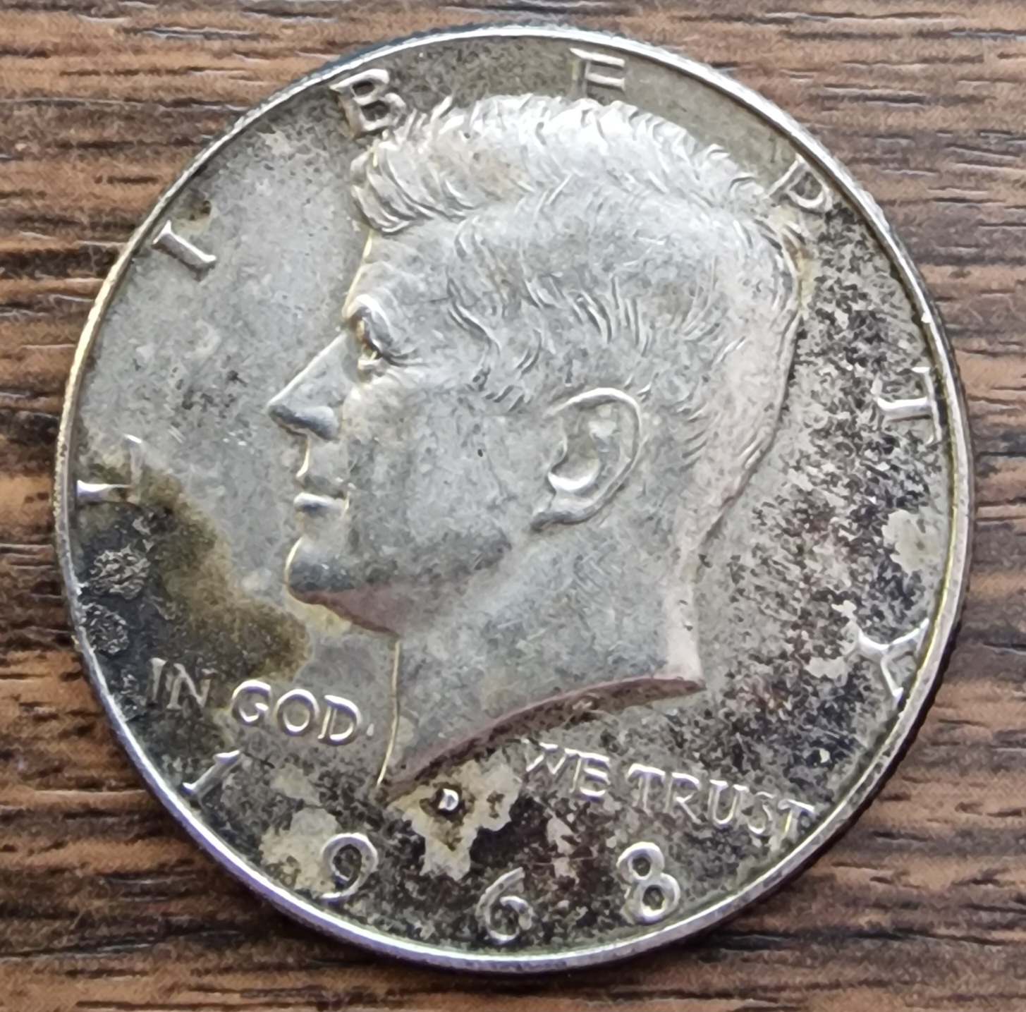 H2 USA 1968 50 cents