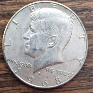 H2 USA 1968 50 cents