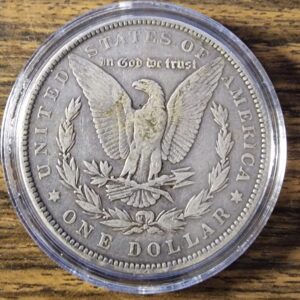 Alternative view of USA 1 dollar  1888