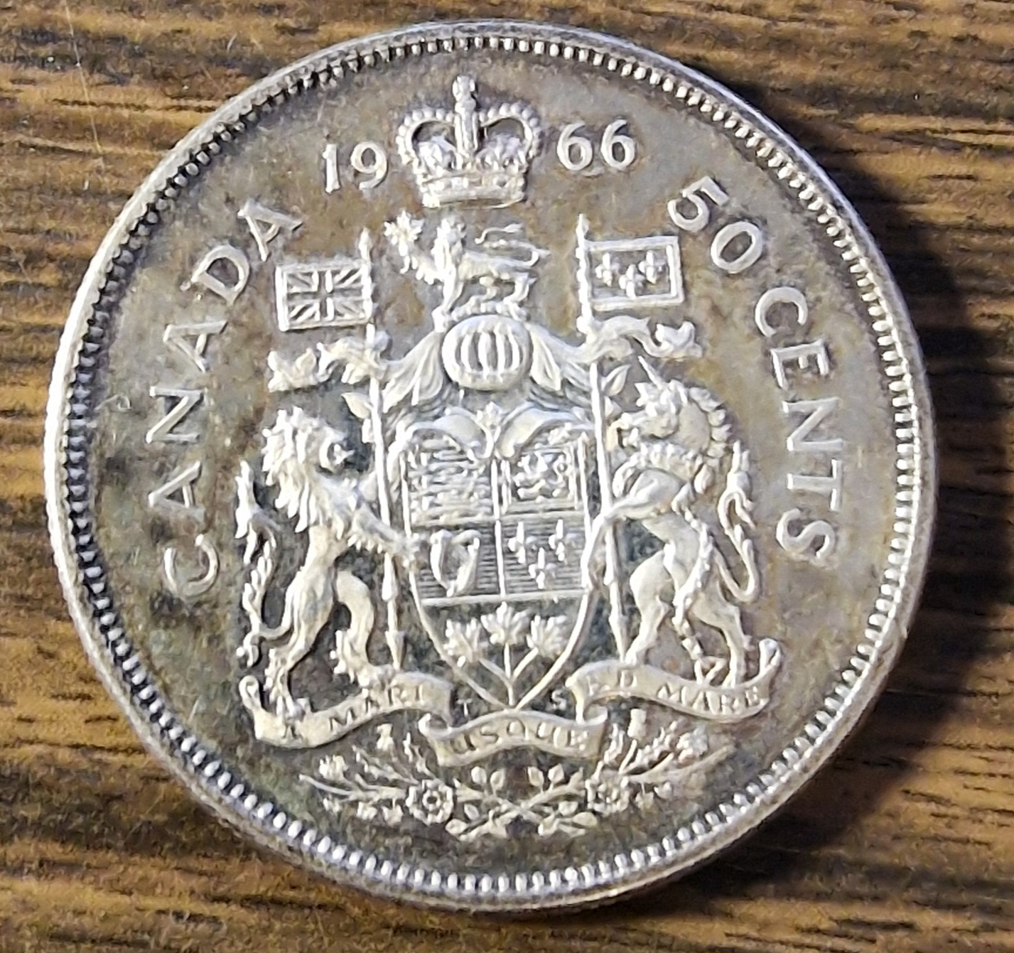 7-5 Kanada hõbemünt