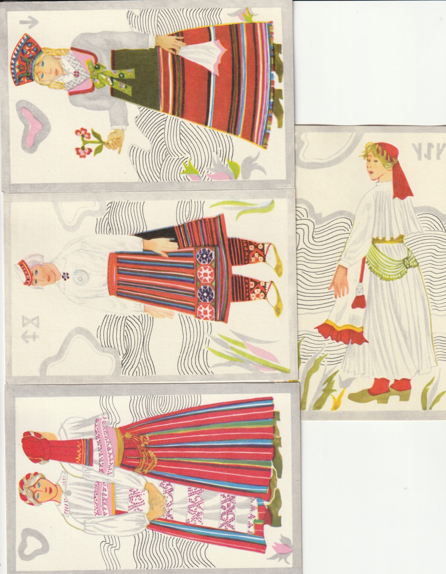 Rahvariided 1973.a. komplekt 2 - Image 3