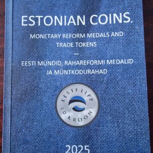 Kataloog Eesti mündid 2025.a. väljaanne
