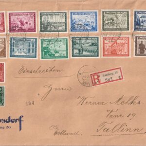 Saksa- Tallinn  ümbrik 1939 P1