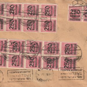 Alternative view of Saksa- Tallinn  ümbrik 1923
