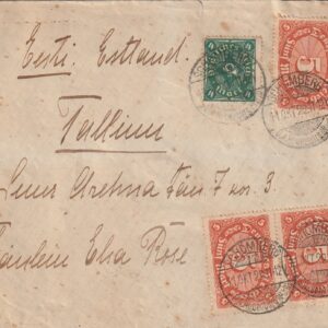 Saksa- Tallinn  ümbrik 1922