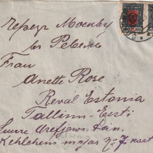 Vladivastok- Tallinn ümbrik 1923
