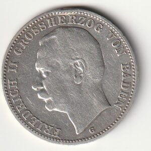 H3 Saksa 3 marka 1909