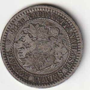 Alternative view of H8 Soome hõbemünt 1 markka 1865