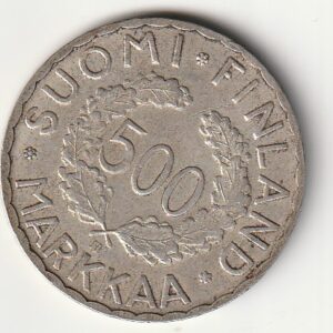 H3 Soome hõbemünt Olümpia 1952