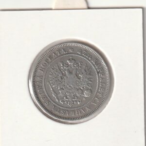 Alternative view of S1-2 Soome hõbemünt 2 markka 1874