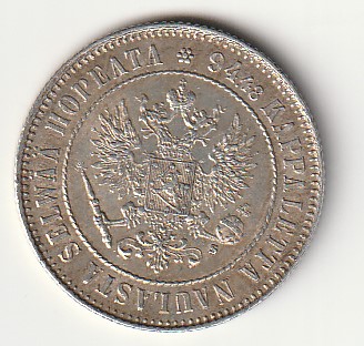 S1-2 Soome hõbemünt 1 markka 1915 - Image 2