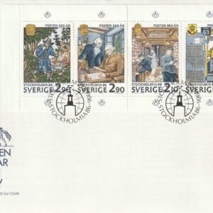 1 Rootsi 1986 FDC