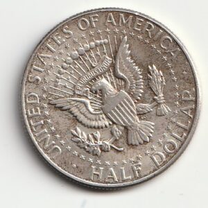 Alternative view of H-2 USA 1/2 dollar  1964